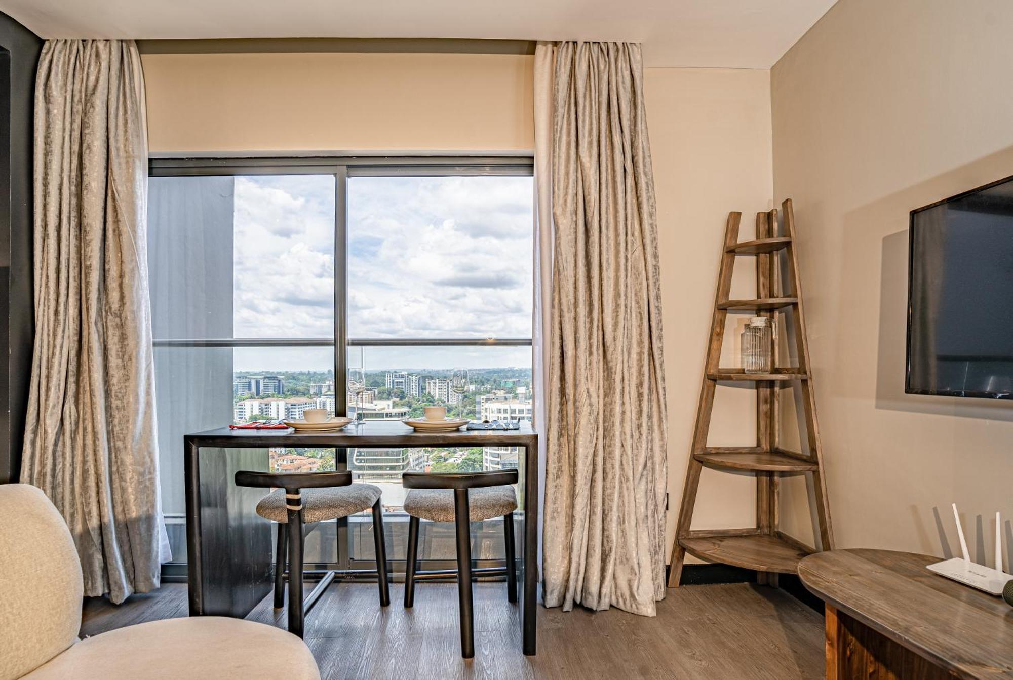 Escada Studio & 2-Bedroom, Rooftop Swimming Pool, Gym, Workspace, Wonderiss Homes Westland Living Nairobi Exterior foto