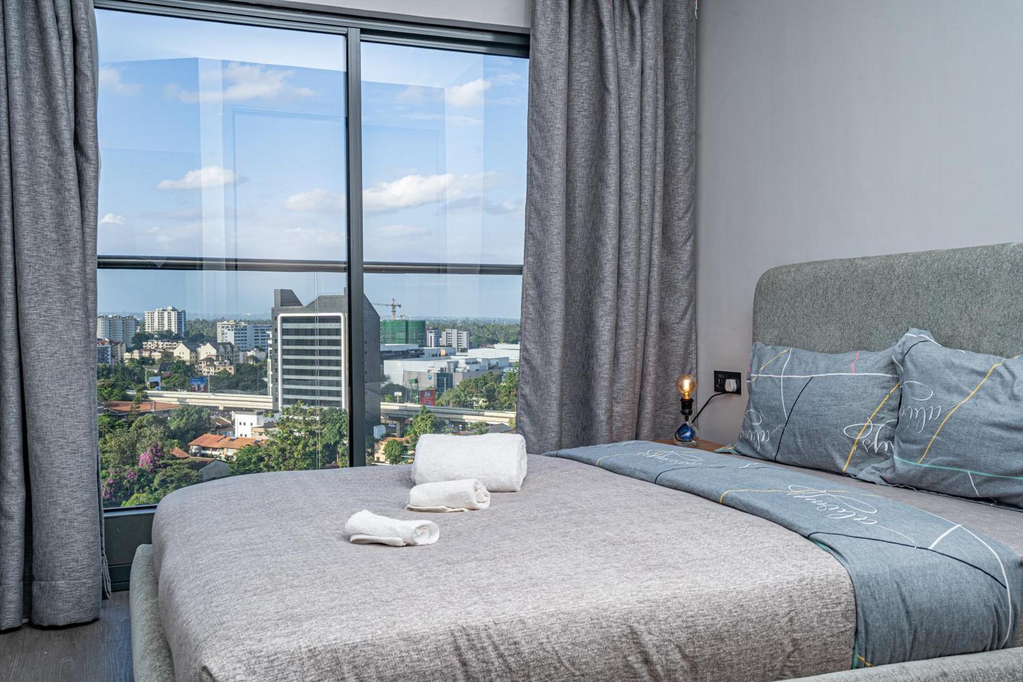 Escada Studio & 2-Bedroom, Rooftop Swimming Pool, Gym, Workspace, Wonderiss Homes Westland Living Nairobi Exterior foto